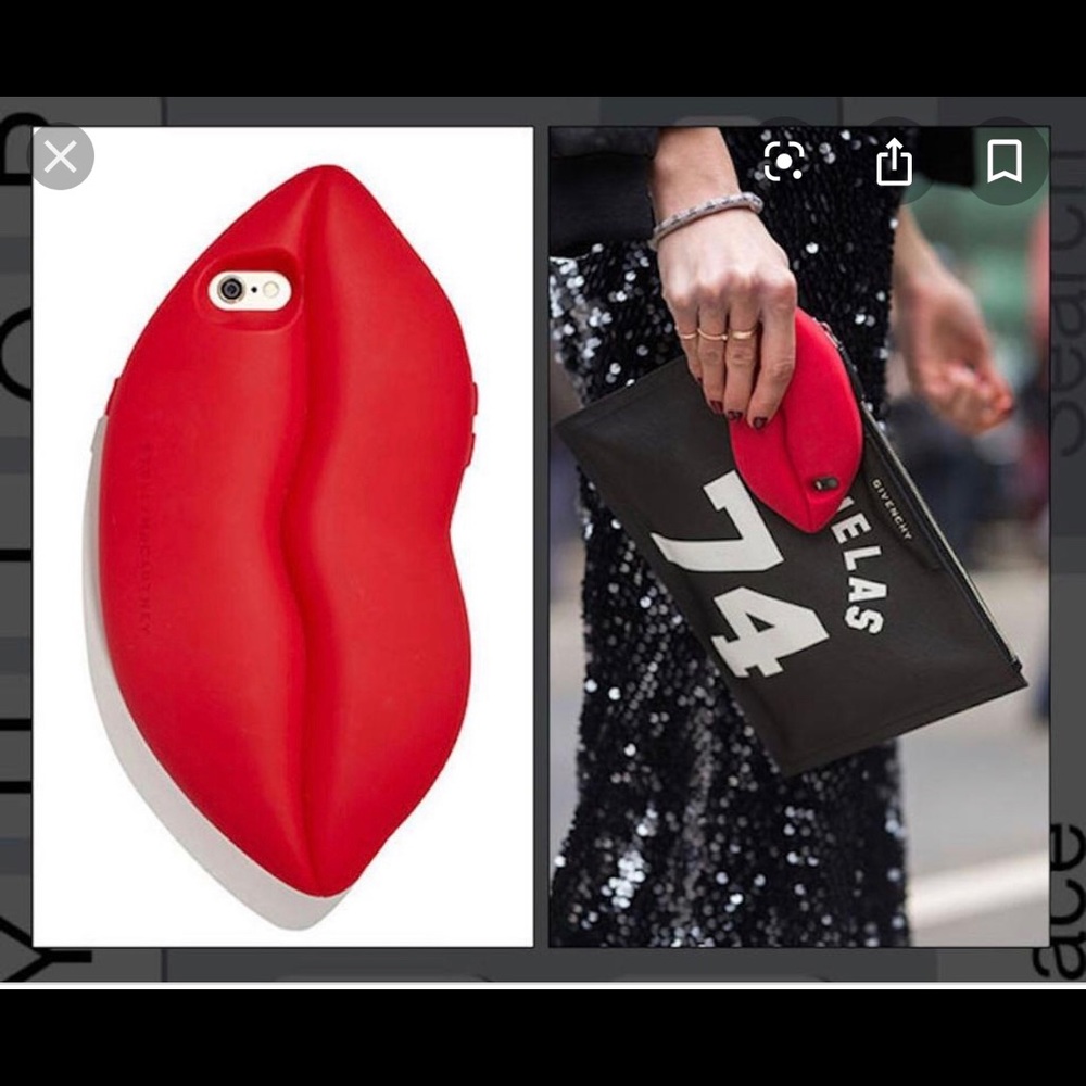 NWT Stunning Stella McCartney Lip iPhone 7 case✨